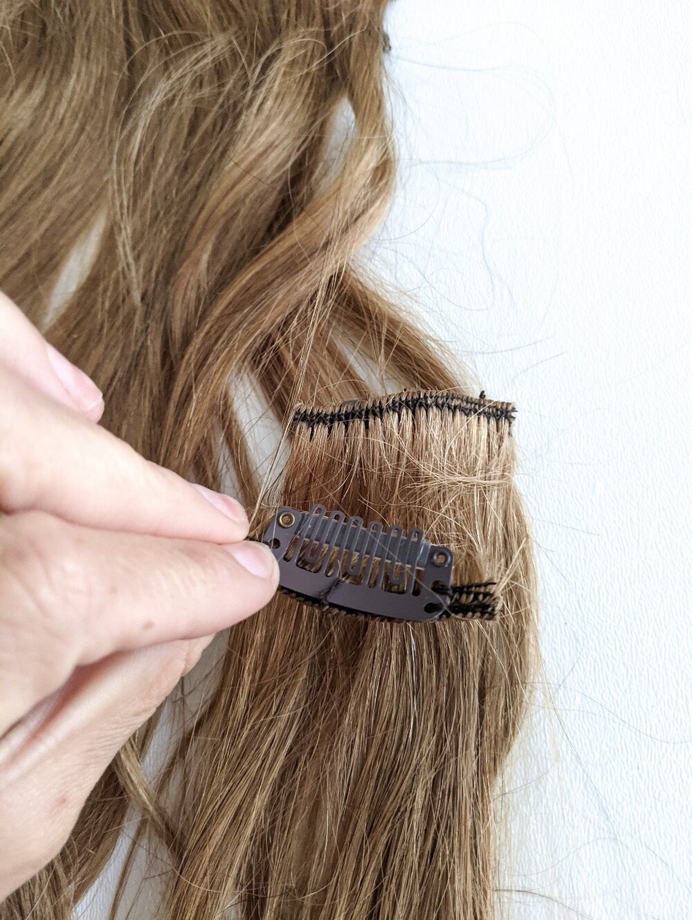 Remy Human Hair Extensions 12inch Irish Cream - Picture 5 of 9